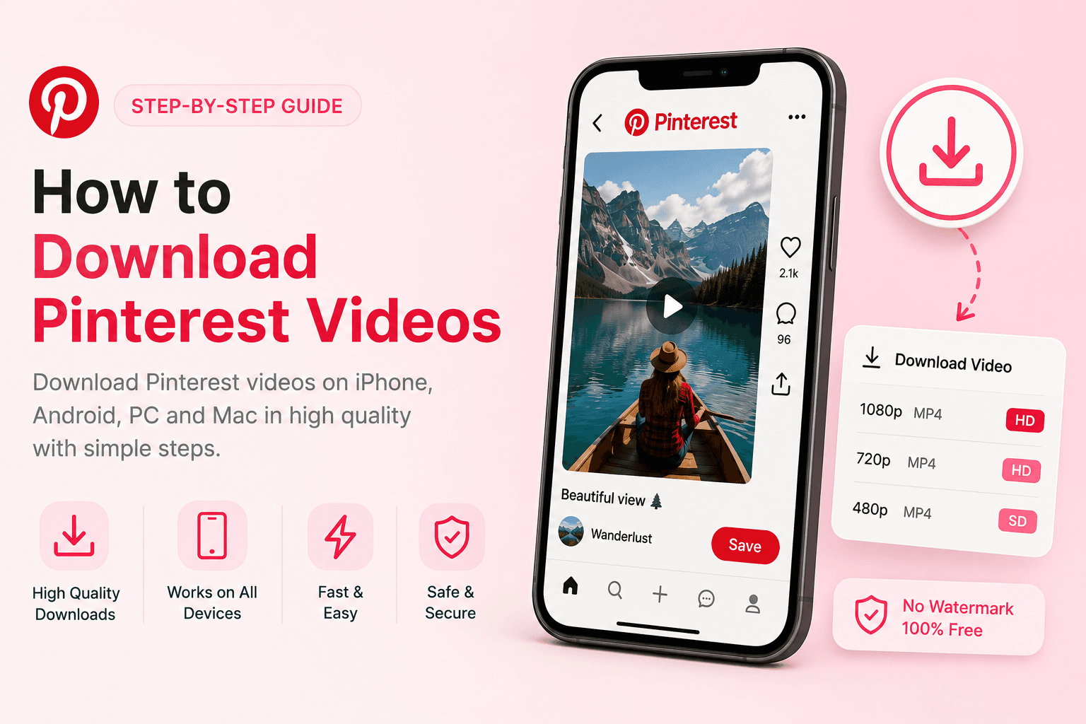 How to download Pinterest videos guide